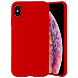 ETUI MERCURY SILICONE SAMSUNG GALAXY A55 5G CZERWONY