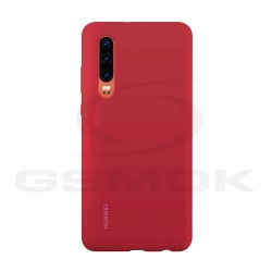 ETUI SILICONE CAR CASE HUAWEI P30 CZERWONE 51992848 ORYGINAŁ