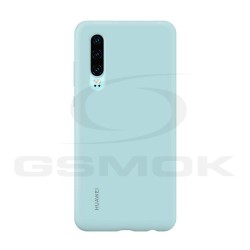 ETUI SILICONE CAR CASE HUAWEI P30 JASNONIEBIESKIE 51992958 ORYGINAŁ