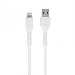 KABEL USB DO LIGHTNING MAXLIFE MXUC-04 BIAŁY 3A 1M