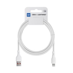 KABEL BLUE STAR USB A DO LIGHTNING 2,4A ECO 1M PJ68-24-2.4 BIAŁY