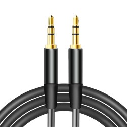 KABEL JACK 3.5MM - JACK 3.5MM 1M MAXLIFE CZARNY