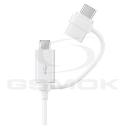 KABEL MICRO USB COMBO SAMSUNG BIAŁY 150CM EP-DG930DWEGWW ORYGINAŁ BULK