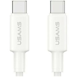 KABEL USAMS U90 USB-C DO USB-C 60W BIAŁY