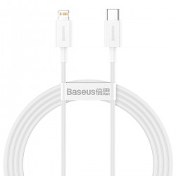 KABEL USB-C DO LIGHTNING 20W 1M BASEUS SUPERIOR CATLYS-A02 BIAŁY