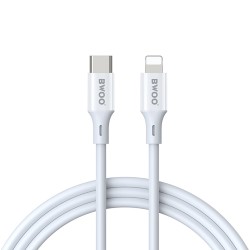 KABEL USB-C DO LIGHTNING 27W 1M BWOO X283 BIAŁY