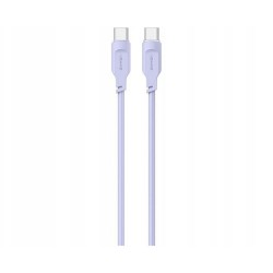 KABEL USB-C DO USB-C 100W 1.2M USAMS SJ567USB03 US-SJ567 FIOLETOWY