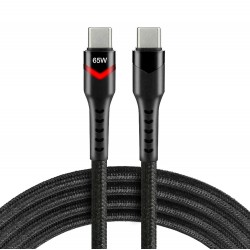 KABEL USB-C DO USB-C 3A 60W 2M EVERACTIVE CBB-2PDR CZARNY