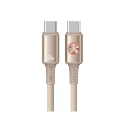 KABEL USB-C DO USB-C 60W 1.2M USAMS HUAN SERIES SJ752 SJ752USB02 TYTANOWY