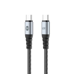 KABEL USB-C DO USB-C FOREVER BRAIX 1M 60W CZARNY