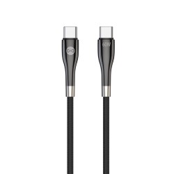 KABEL USB-C DO USB-C FOREVER SLEEK 1M 60W CZARNY