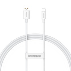 KABEL USB DO USB-C 100W 1M BASEUS SUPERIOR P10320102214-01 BIAŁY