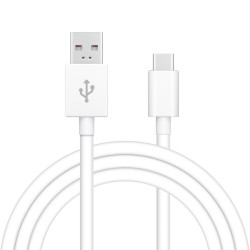 KABEL USB DO USB-C 12W 1M MS-30005 BIAŁY BULK