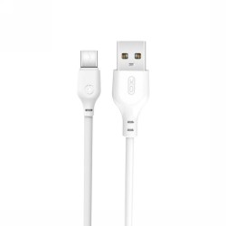 KABEL USB DO USB-C 2.1A 2M XO NB103 BIAŁY