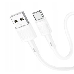 KABEL USB DO USB-C 3A 1M HOCO X83 BIAŁY