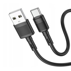 KABEL USB DO USB-C 3A 1M HOCO X83 CZARNY