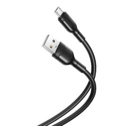 KABEL USB MICRO USB 2.1A 1M XO NB212 CZARNY