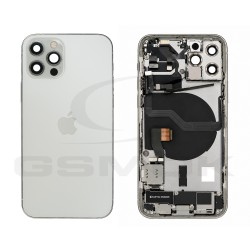 KLAPKA BATERII / OBUDOWA APPLE IPHONE 12 PRO BIAŁA PULLED GRADE B