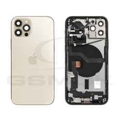 KLAPKA BATERII / OBUDOWA APPLE IPHONE 12 PRO ZŁOTA PULLED GRADE A