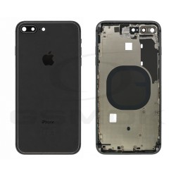 KLAPKA BATERII / OBUDOWA APPLE IPHONE 8 PLUS CZARNA PULLED GRADE B