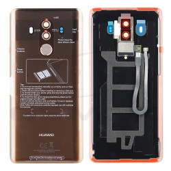 KLAPKA BATERII / OBUDOWA HUAWEI MATE 10 PRO BRĄZOWA Z SZYBKĄ KAMERY I CZYTNIKIEM LINII PAPILARNYCH 02351RVW 02351RWF ORYGINAŁ SERVICE PACK