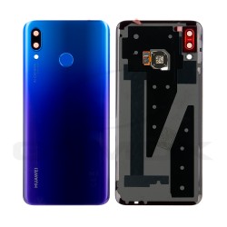 KLAPKA BATERII / OBUDOWA HUAWEI NOVA 3 FIOLETOWA Z CZYTNIKIEM LINII PAPILARNYCH 02352BXT 02352BYE 02352BTU ORYGINAŁ SERVICE PACK