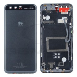 KLAPKA BATERII / OBUDOWA HUAWEI P10 CZARNA 02351EYR 02351DHQ ORYGINAŁ SERVICE PACK