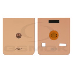 KLAPKA BATERII / OBUDOWA MOTOROLA RAZR 50 ULTRA SL98E17471 BRZOSKWINIOWA ORYGINAŁ SERVICE PACK