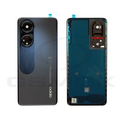 KLAPKA BATERII / OBUDOWA OPPO A98 621033000045 CZARNA ORYGINAŁ SERVICE PACK