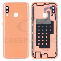 KLAPKA BATERII / OBUDOWA SAMSUNG A202 GALAXY A20E CORAL GH82-20125D ORYGINAŁ SERVICE PACK