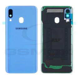 KLAPKA BATERII / OBUDOWA SAMSUNG A405 GALAXY A40 NIEBIESKA GH82-19406C ORYGINAŁ SERVICE PACK