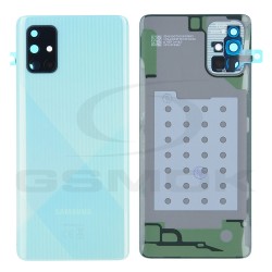 KLAPKA BATERII / OBUDOWA SAMSUNG A715 GALAXY A71 NIEBIESKA GH82-22112C  ORYGINAŁ SERVICE PACK