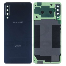 KLAPKA BATERII / OBUDOWA SAMSUNG A750 GALAXY A7 2018 DUOS CZARNA GH82-17833A ORYGINAŁ SERVICE PACK