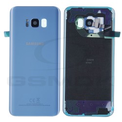 KLAPKA BATERII / OBUDOWA SAMSUNG G955 GALAXY S8 PLUS NIEBIESKA GH82-14015D ORYGINAŁ SERVICE PACK