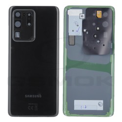 KLAPKA BATERII / OBUDOWA SAMSUNG G988 GALAXY S20 ULTRA CZARNA GH82-22217A ORYGINAŁ SERVICE PACK