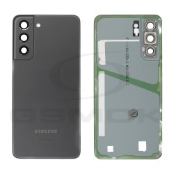 KLAPKA BATERII / OBUDOWA SAMSUNG G990 GALAXY S21 FE SZARY Z SZYBKĄ KAMERY GH82-26156A ORYGINAŁ SERVICE PACK