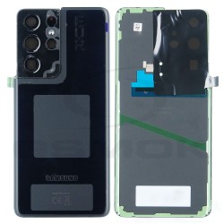 KLAPKA BATERII / OBUDOWA SAMSUNG G998 GALAXY S21 ULTRA CZARNA GH82-24499A GH82-27283A GH82-24513A ORYGINAŁ SERVICE PACK