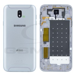 KLAPKA BATERII / OBUDOWA SAMSUNG J730 GALAXY J7 2017 SILVER BLUE GH82-14448B ORYGINAŁ SERVICE PACK