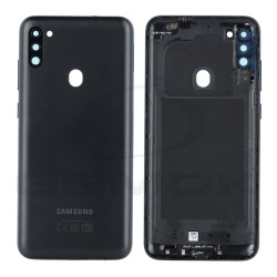 KLAPKA BATERII / OBUDOWA SAMSUNG M115 GALAXY M11 CZARNA GH81-19132A ORYGINAŁ SERVICE PACK