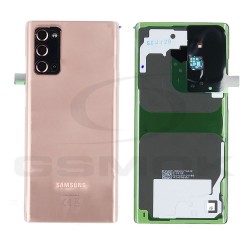 KLAPKA BATERII / OBUDOWA SAMSUNG N980 GALAXY NOTE 20 MIEDZIANA GH82-23298B ORYGINAŁ SERVICE PACK