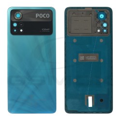 KLAPKA BATERII / OBUDOWA XIAOMI POCO X4 PRO 5G NIEBIESKA 5600040K6P00 ORYGINAŁ SERVICE PACK