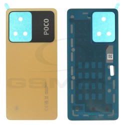 KLAPKA BATERII / OBUDOWA XIAOMI POCO X5 PRO 5G ŻÓŁTA 1610111000654A ORYGINAŁ SERVICE PACK
