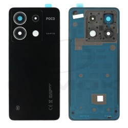 KLAPKA BATERII / OBUDOWA XIAOMI POCO X6 5G CZARNA 560009N16P00 ORYGINAŁ SERVICE PACK