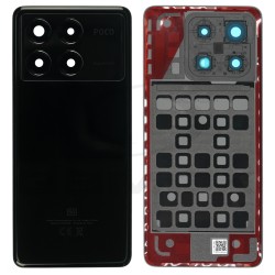 KLAPKA BATERII / OBUDOWA XIAOMI POCO X6 PRO CZARNA 560019N11A00 ORYGINAŁ SERVICE PACK