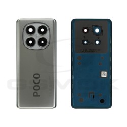 KLAPKA BATERII / OBUDOWA XIAOMI POCO X7 SREBRNA 5600060O16P00 ORYGINAŁ SERVICE PACK