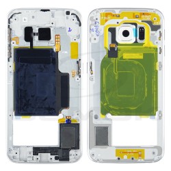 KORPUS SAMSUNG G925 GALAXY S6 EDGE BIAŁY GH96-08376B ORYGINAŁ SERVICE PACK