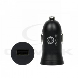 ŁADOWARKA SAMOCHODOWA RMORE 1A USB CZARNA