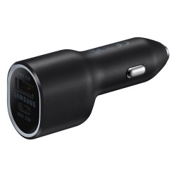 ŁADOWARKA SAMOCHODOWA SAMSUNG DUAL 40W EP-L4020NBEGEU CZARNA ORYGINAŁ BLISTER