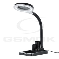 LAMPA LED ZE SZKŁEM POWIĘKSZAJĄCYM 5-10X