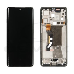 OUTLET WYŚWIETLACZ LCD DO MOTOROLA EDGE 60 PRO SZARY Z RAMKĄ 5D68C30045 ORYGINAŁ SERVICE PACK